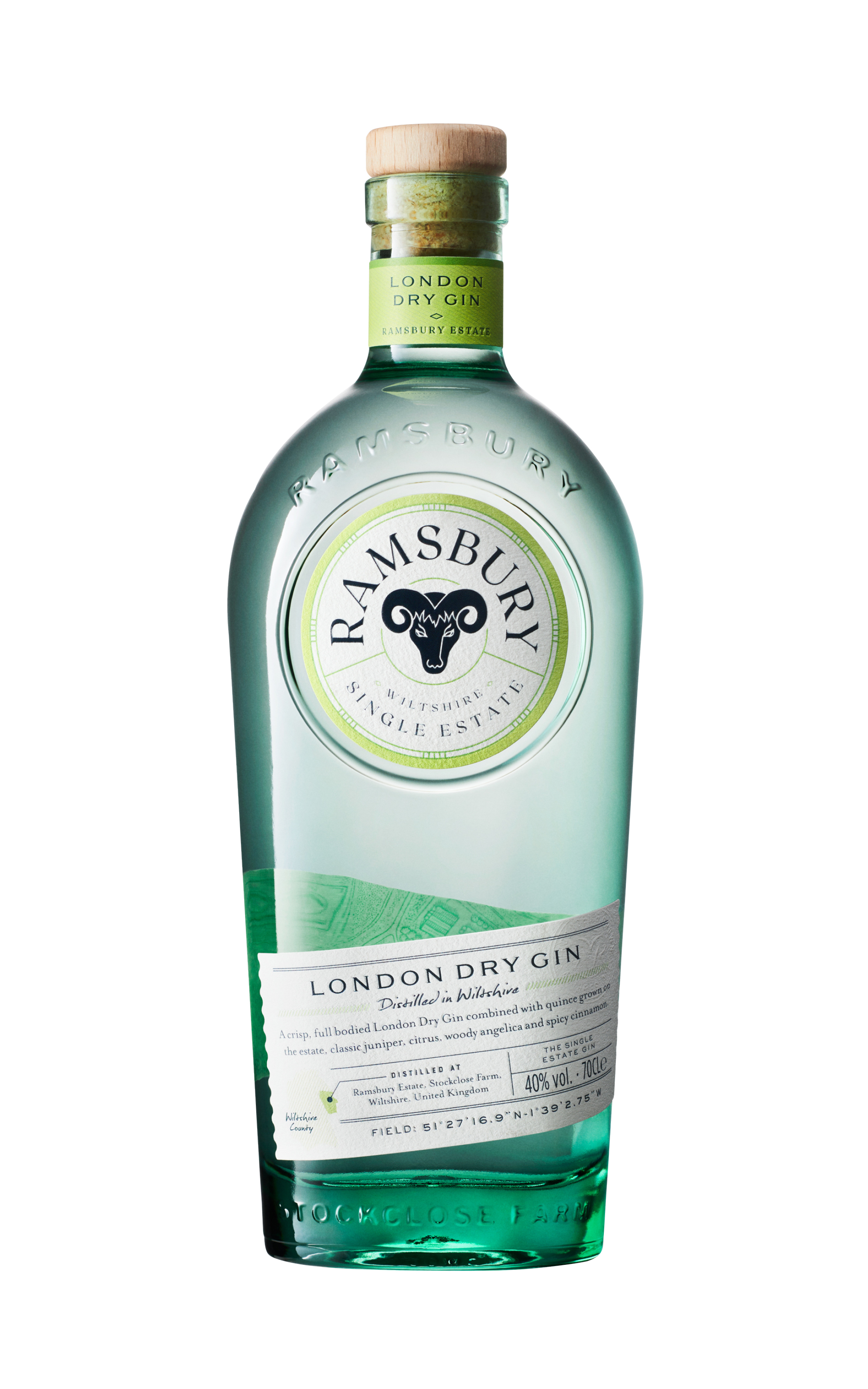 Ramsbury Single Estate Gin 70cl